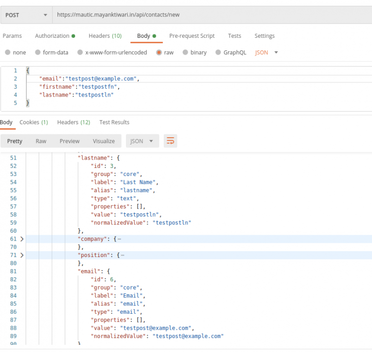 Mautic REST API with 3 Type of Authentication Explained with Postman